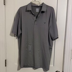 Callaway Men's Charcoal Gray Golf Polo